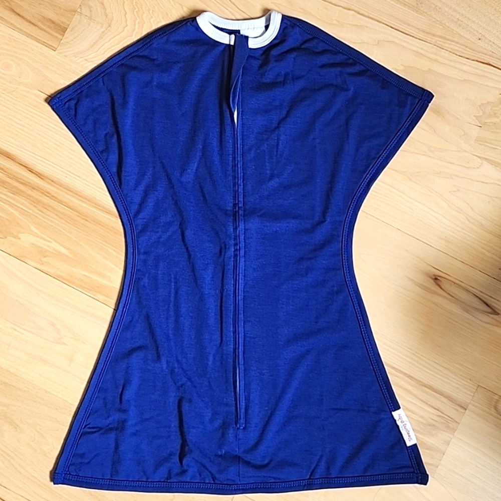 Sleeping Baby Navy Zipadee-Zip Sleepsack, size extra-small / 3-6m